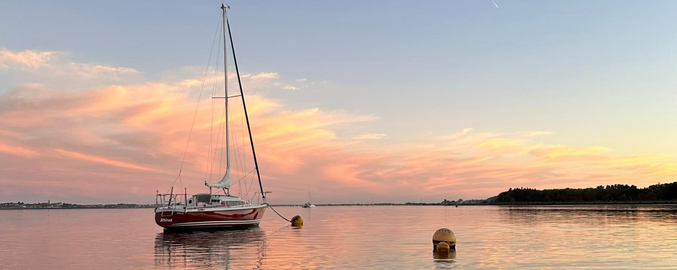 SYC yacht on the moorings