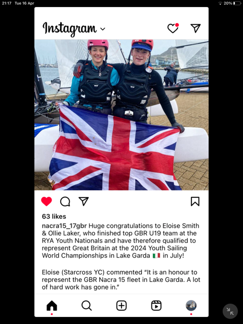 Eloise Smith and Ollie Laker