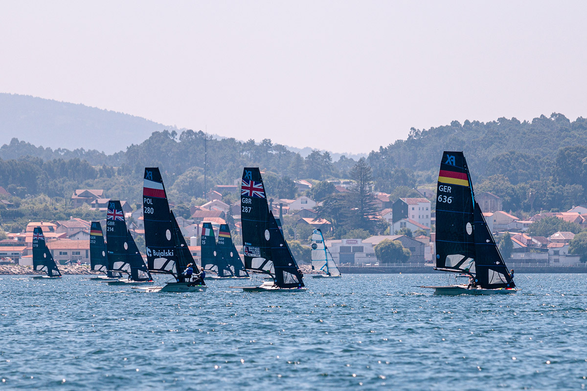 49erFX racing in Spain